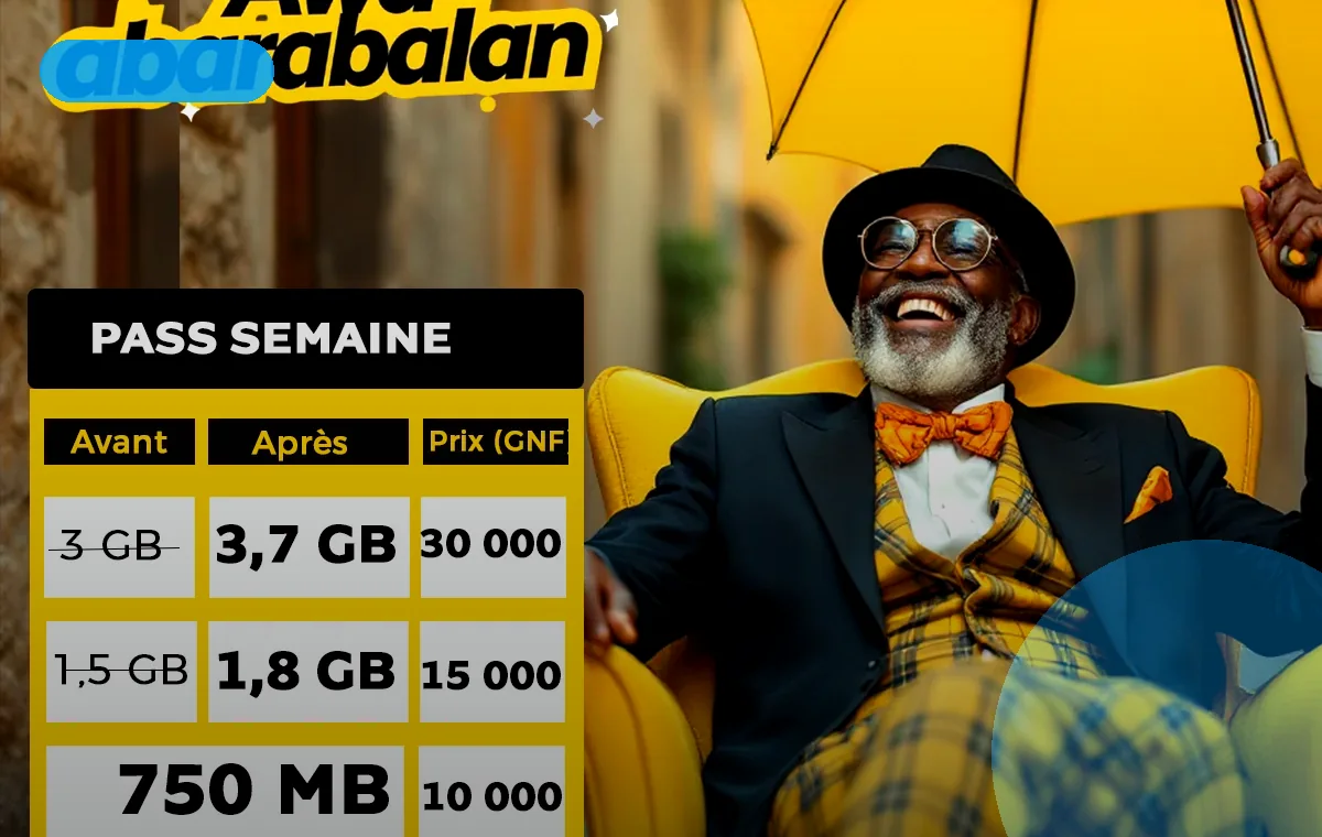 Forfait semaine productivité gaming famille