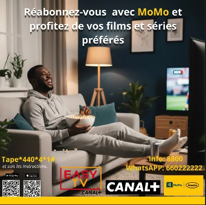 Paiement Canal Easy TV